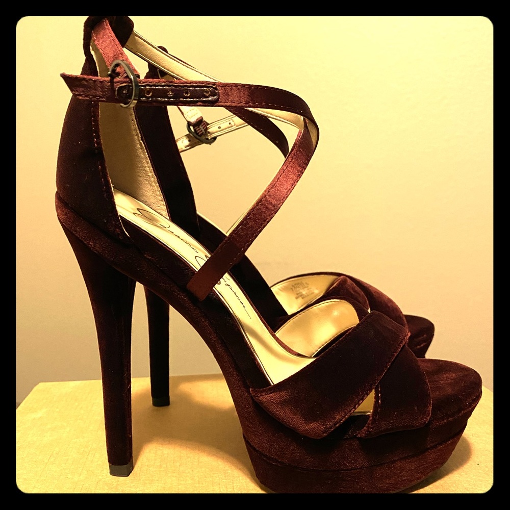 Jessica Simpson Roxelle Heels/Platform Sandals 7.5